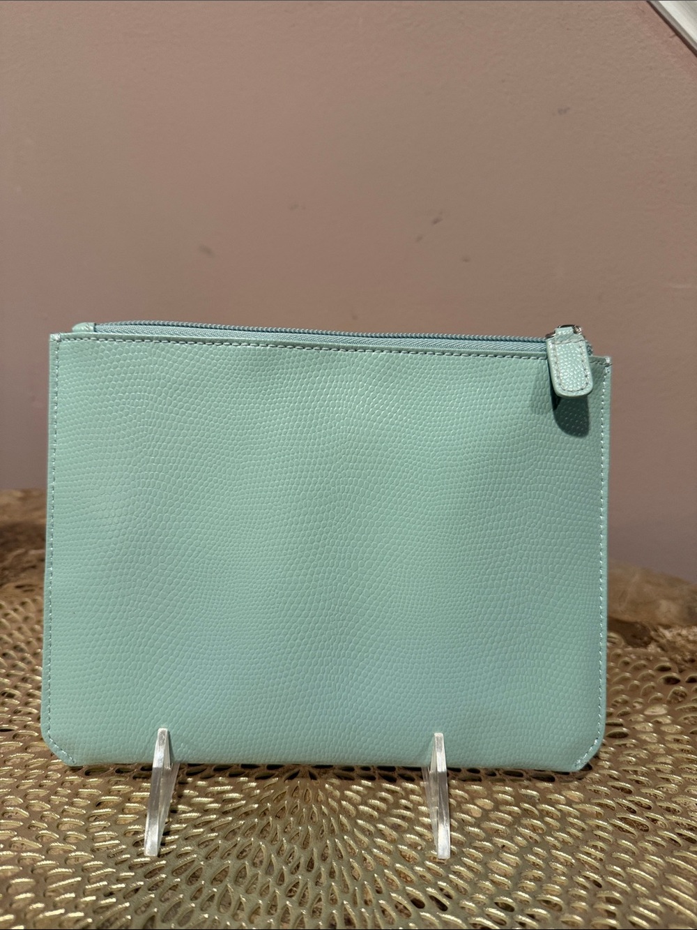 Pottery Barn Leather Pouch by Wolf